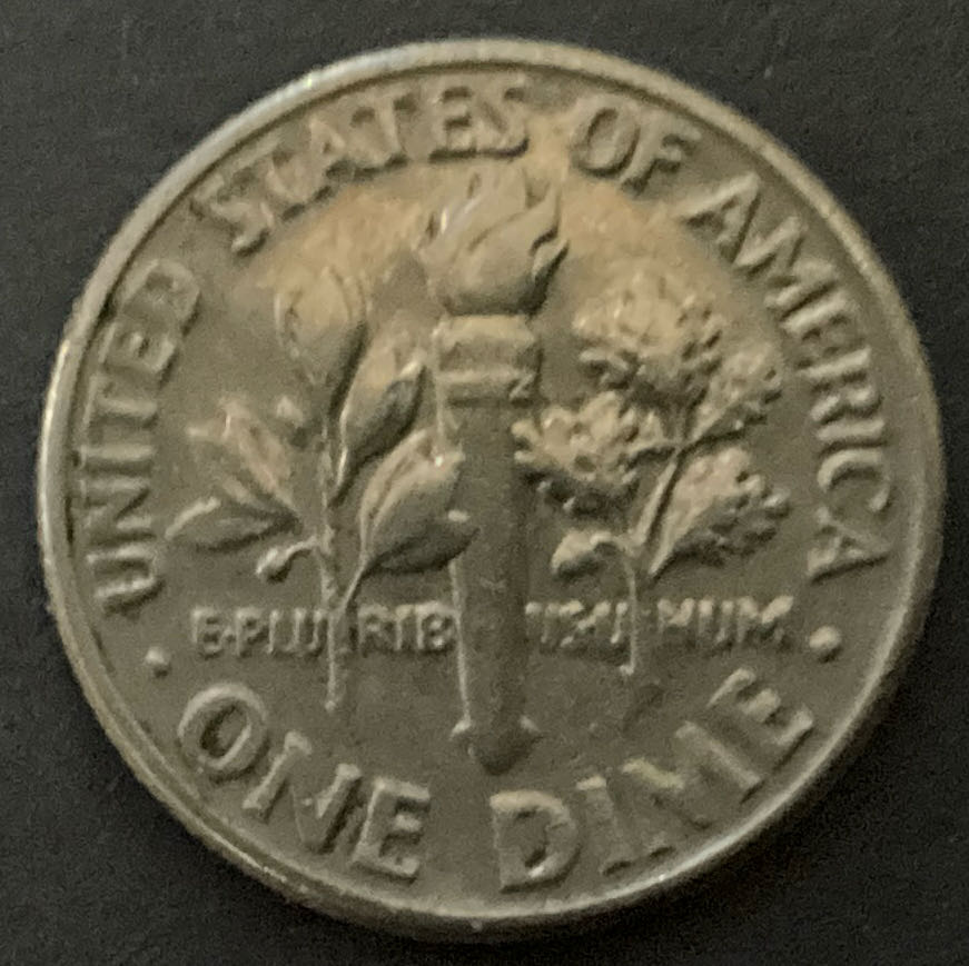 Dime 1990 D Roosevelt  coin collectible - Main Image 2