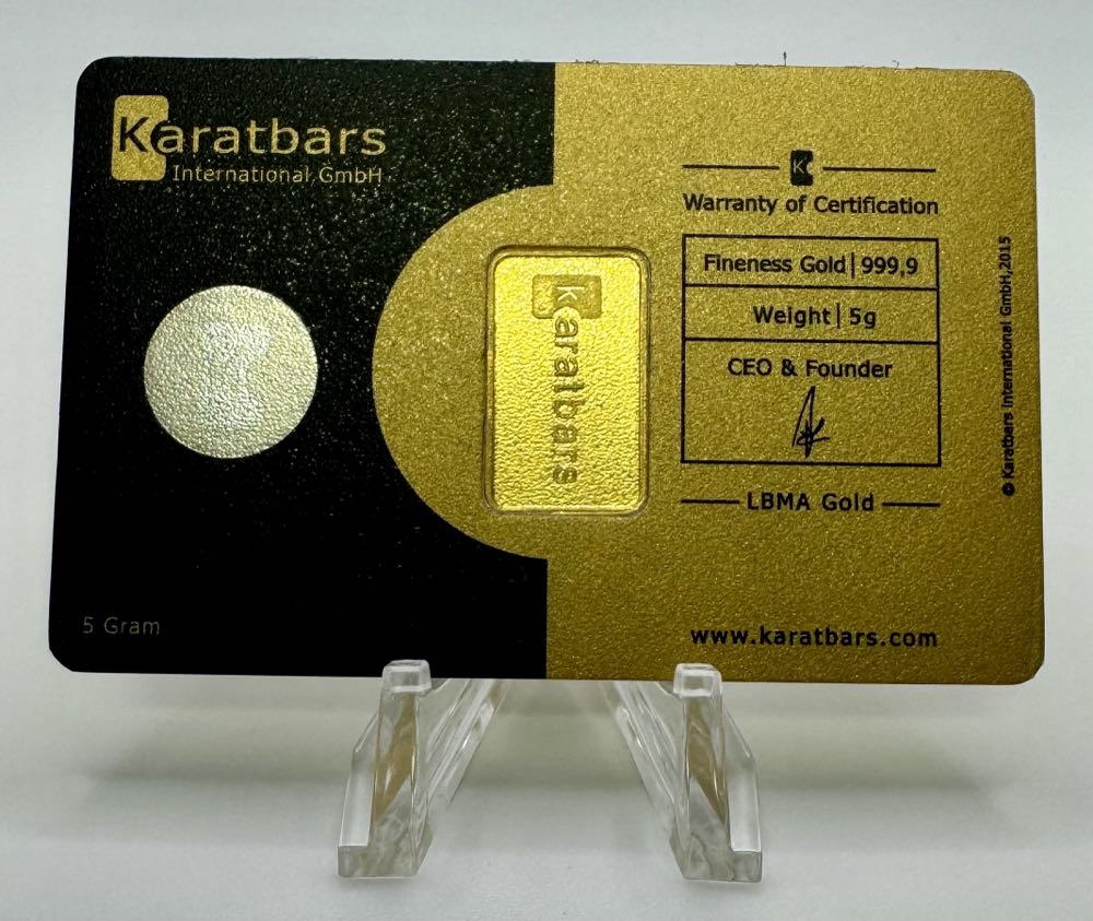 5g Karatbar  coin collectible - Main Image 2