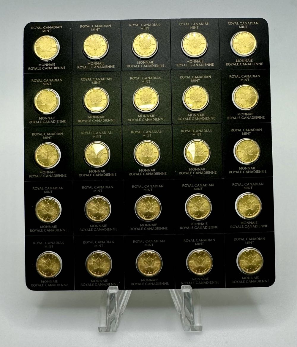 1x25 Maple Grams  coin collectible - Main Image 2