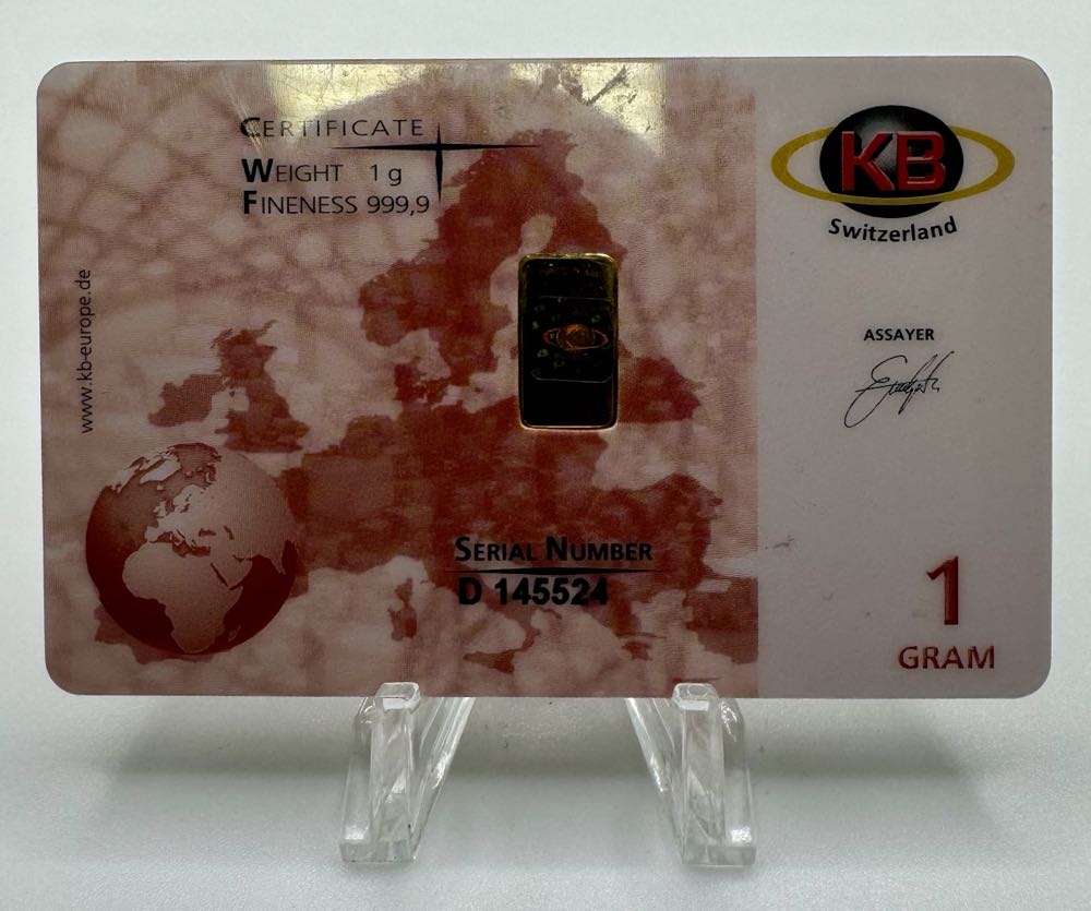 1g Karatbar  coin collectible - Main Image 2