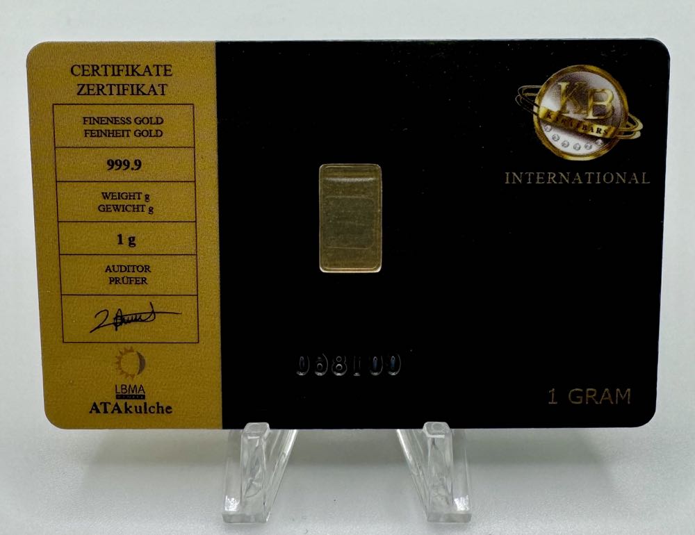 1g Karatbar  coin collectible - Main Image 2