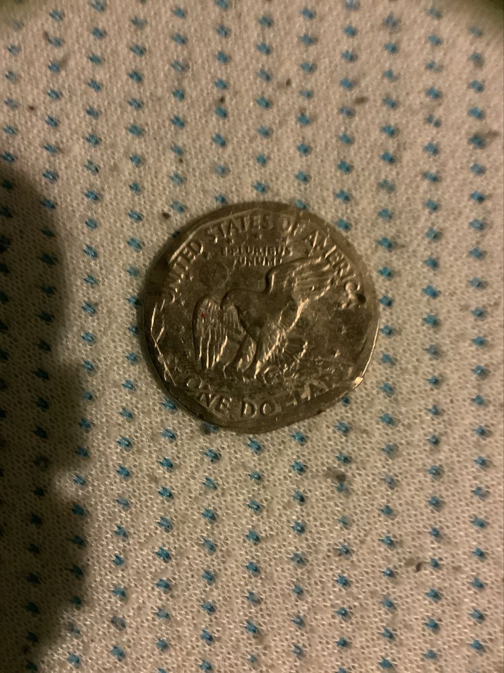 1979 Silver Dollar Damaged  coin collectible - Main Image 2