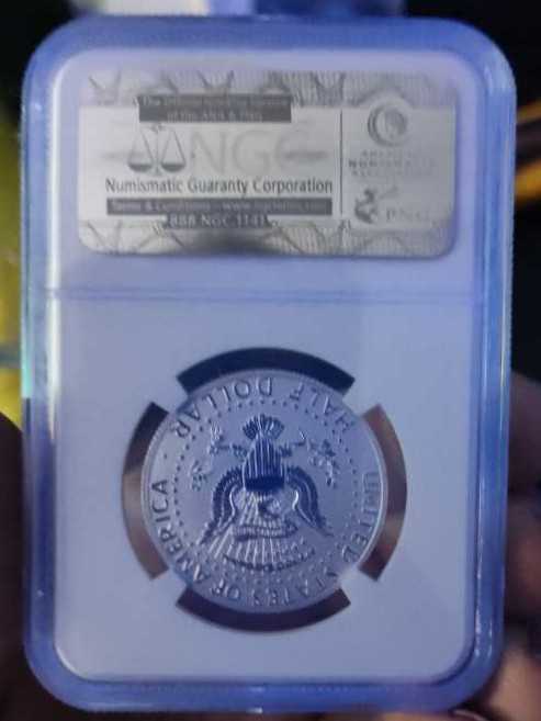 Kennedy 50th Anniversary 2014 w Silver 50C High Relief Reverse PF Early Release  coin collectible - Main Image 2