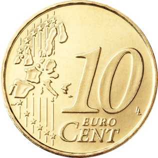 10 Italian Euro Cents  coin collectible - Main Image 2