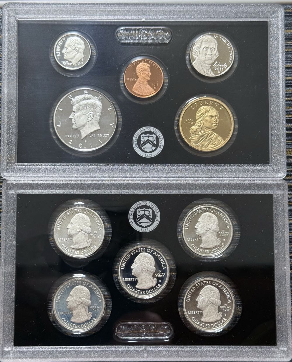 2011 United States Mint Silver Proof Set  coin collectible [Barcode 704785250253] - Main Image 2