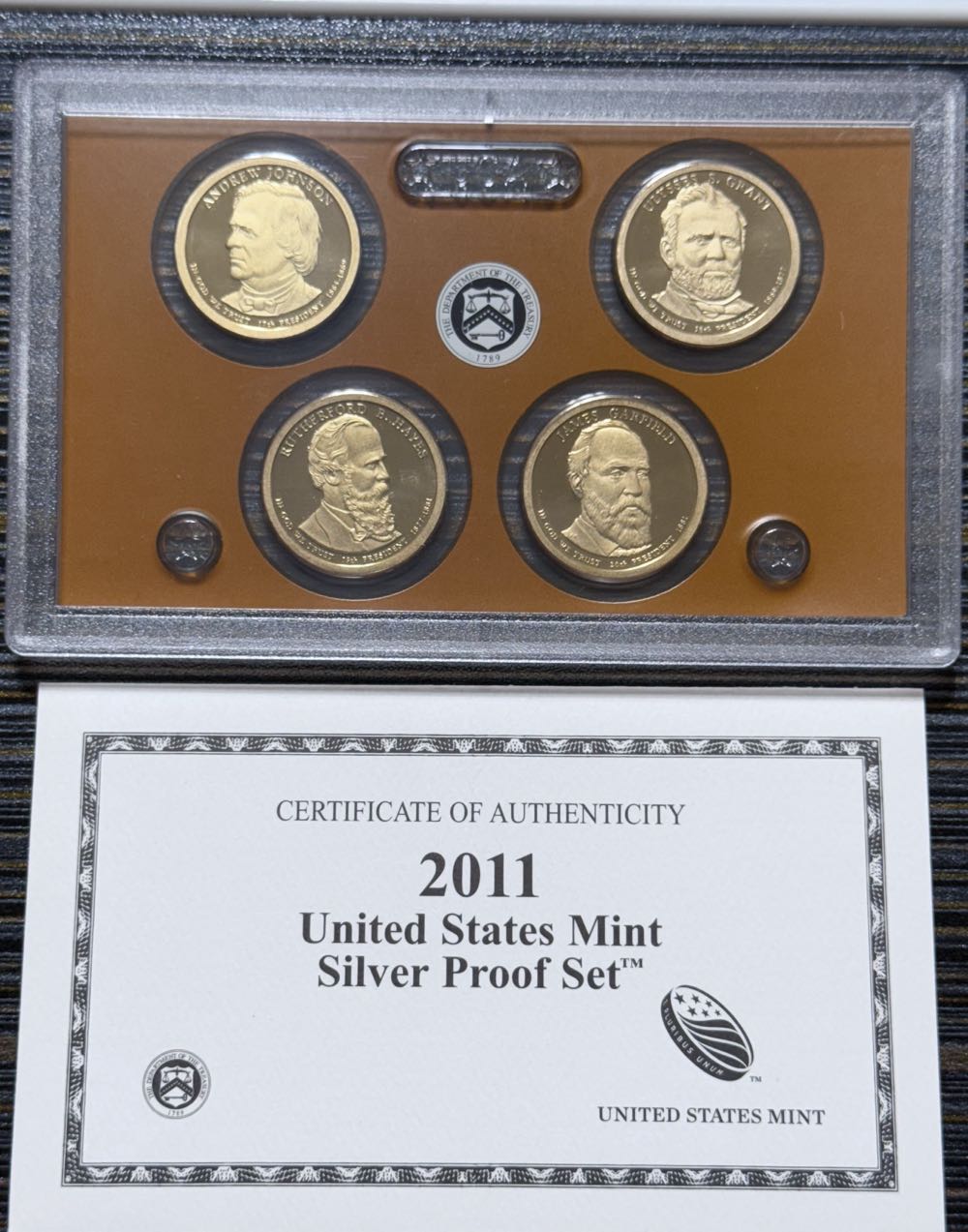 2011 United States Mint Silver Proof Set  coin collectible [Barcode 704785250253] - Main Image 3