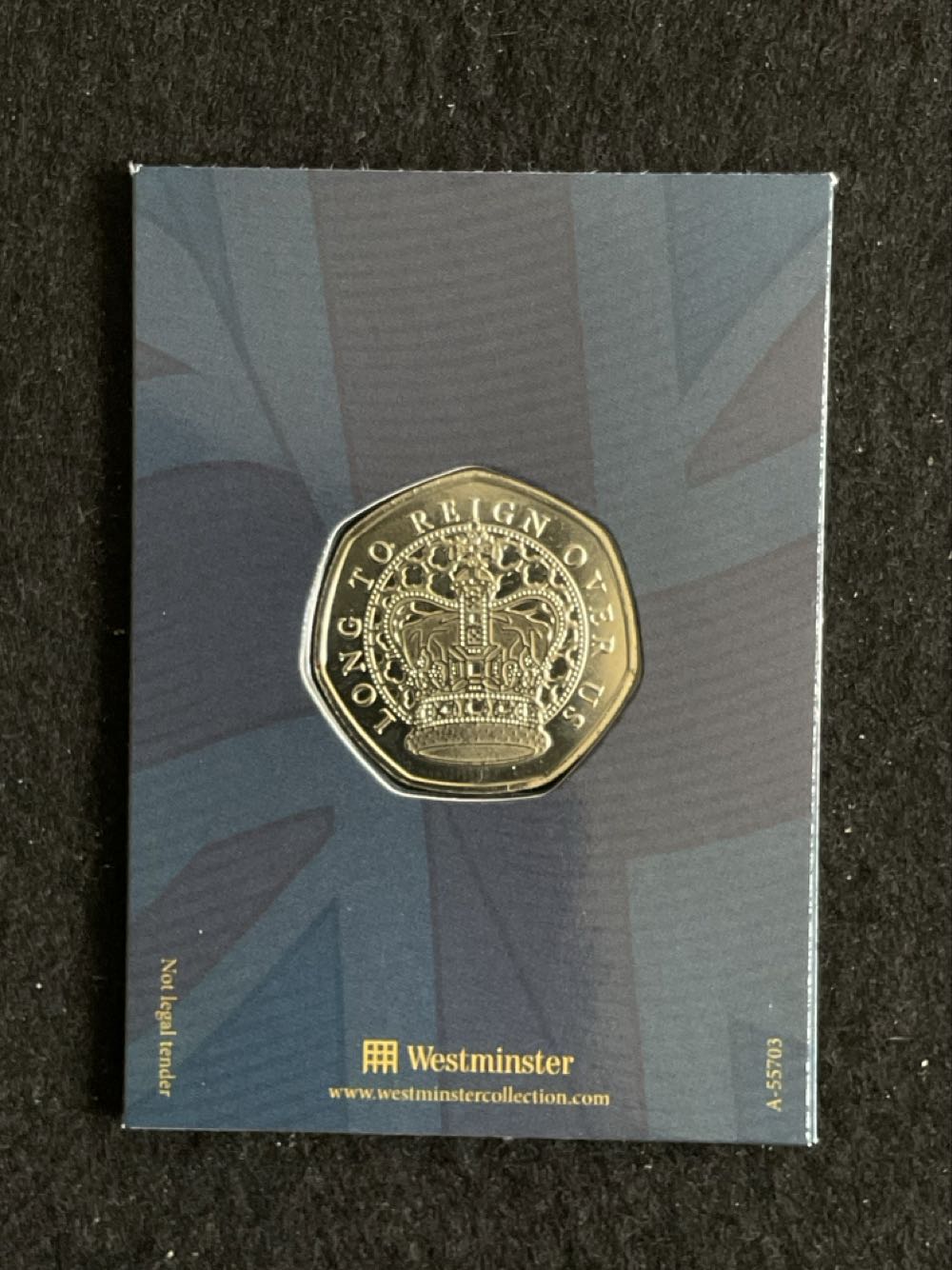Trooping Of The Colour Parade Medal  coin collectible - Main Image 2