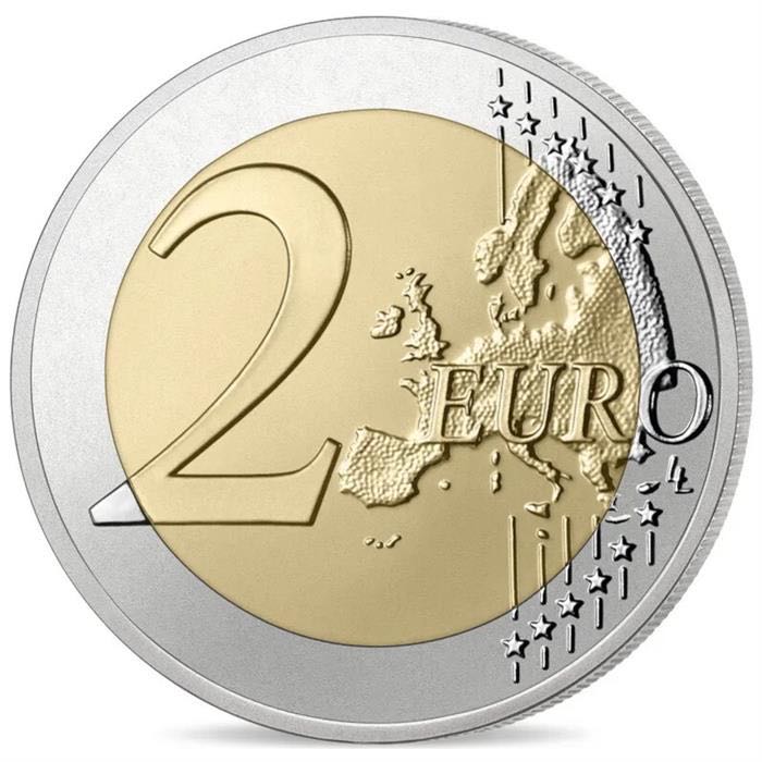 2024 FR Uncirculated €2 Paris Olympic & Paralympic Games  coin collectible - Main Image 2