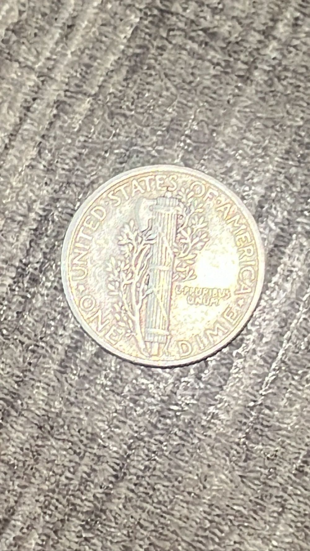 1941 Dime  coin collectible - Main Image 2