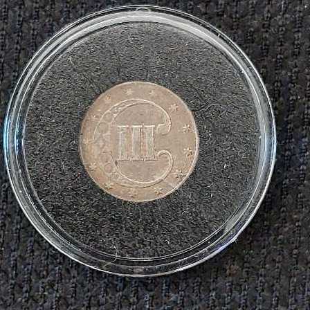 Three Cents Trime  coin collectible - Main Image 2