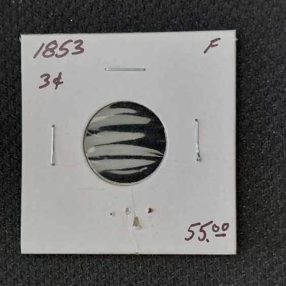 Three Cents Trime  coin collectible - Main Image 3