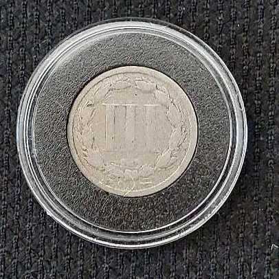 Three Cents Trime Nickel  coin collectible - Main Image 2
