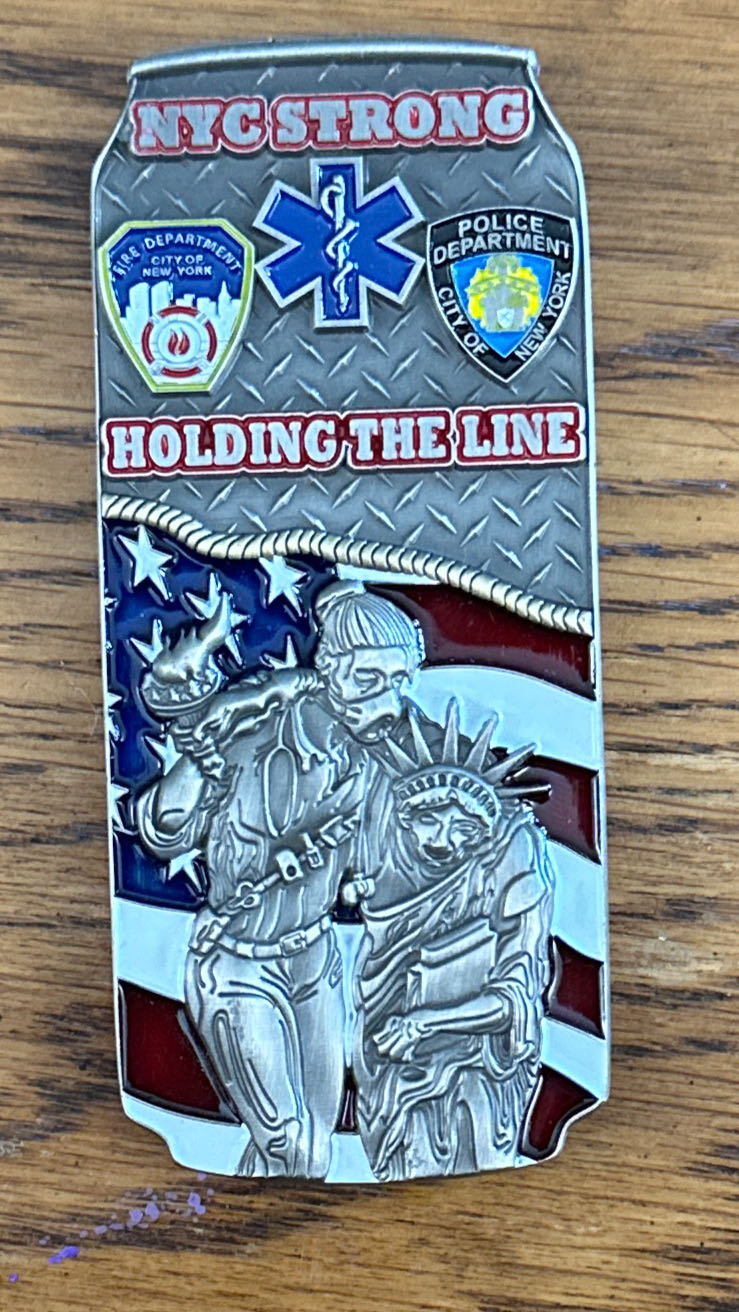 FDNY Coronavirus   coin collectible - Main Image 2
