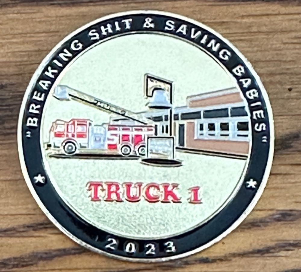 Battle Creek, MI Truck 1  coin collectible - Main Image 2