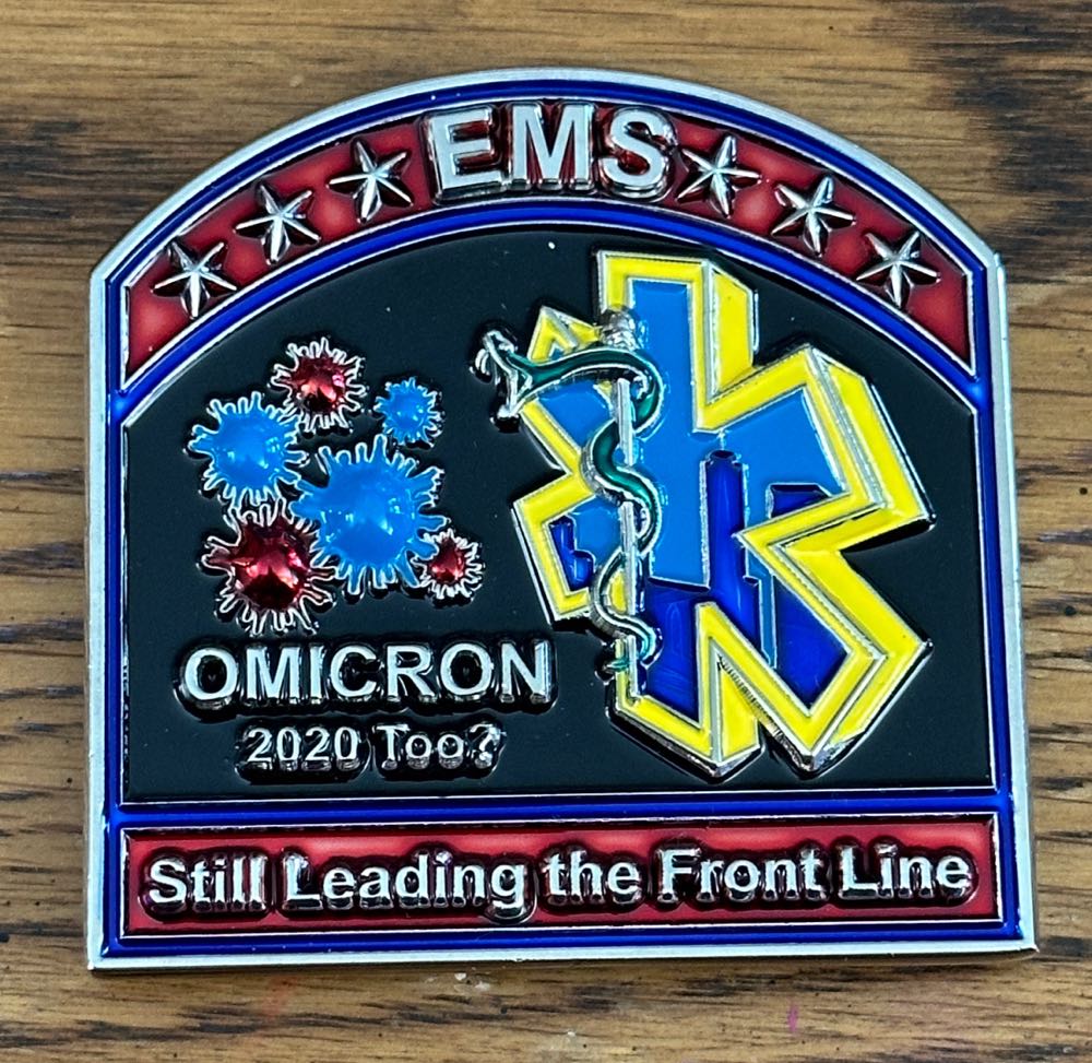 FDNY COVID Resoonse Team  coin collectible - Main Image 2