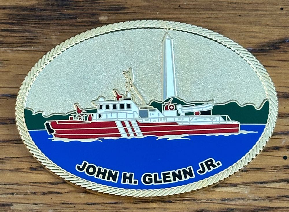 DCFD Fireboat “John Glenn”  coin collectible - Main Image 2