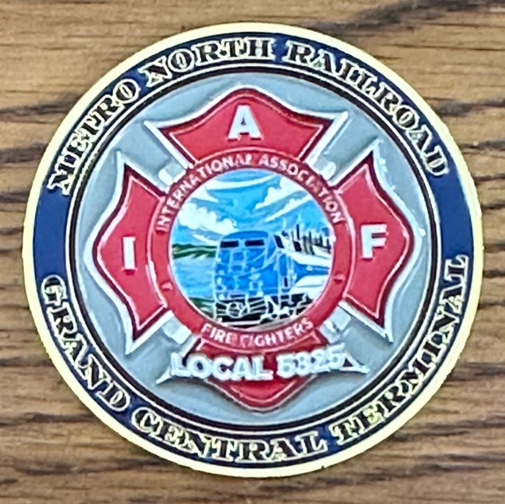 Grand Central Fire Brigade  coin collectible - Main Image 2