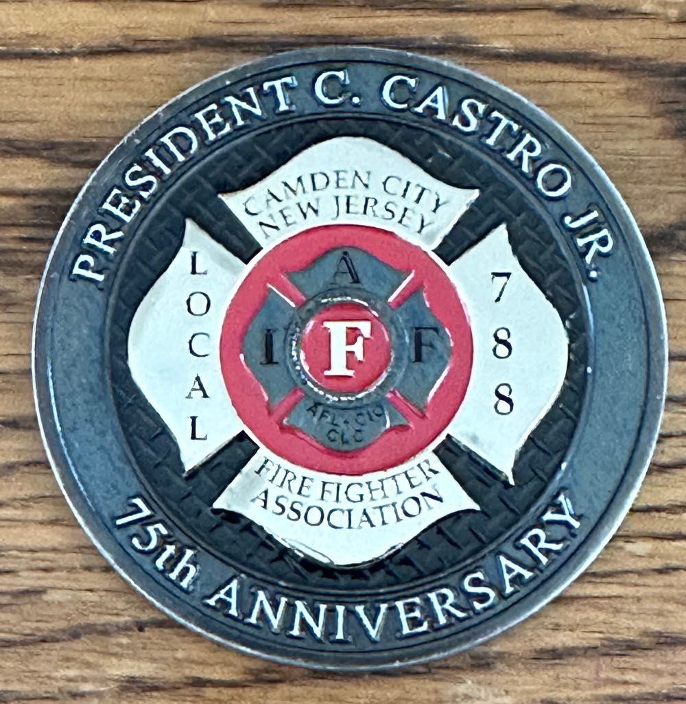 Camden IAFF  coin collectible - Main Image 2