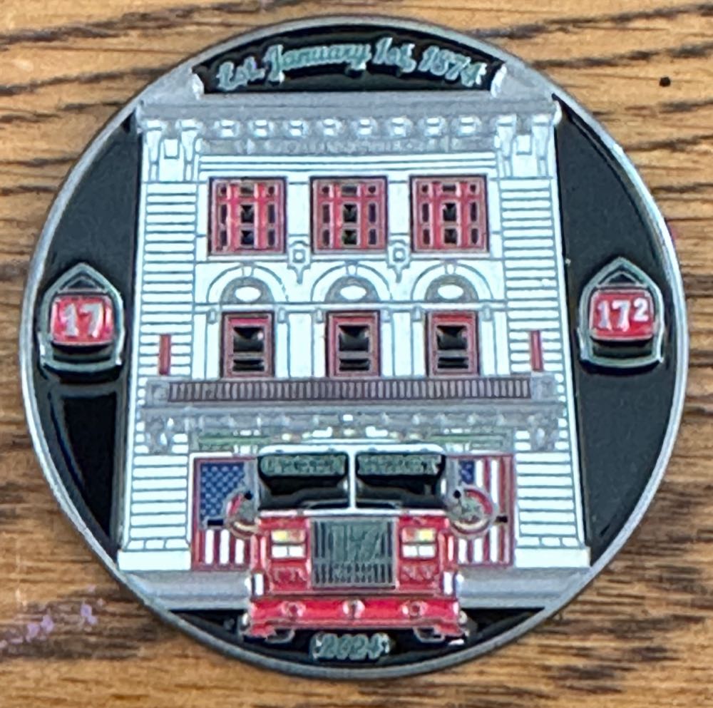 FDNY L17  coin collectible - Main Image 2