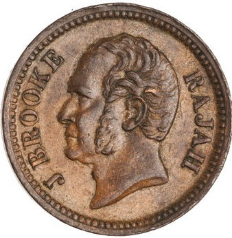 James Brooke | ¢ ¼ 1863  coin collectible - Main Image 2