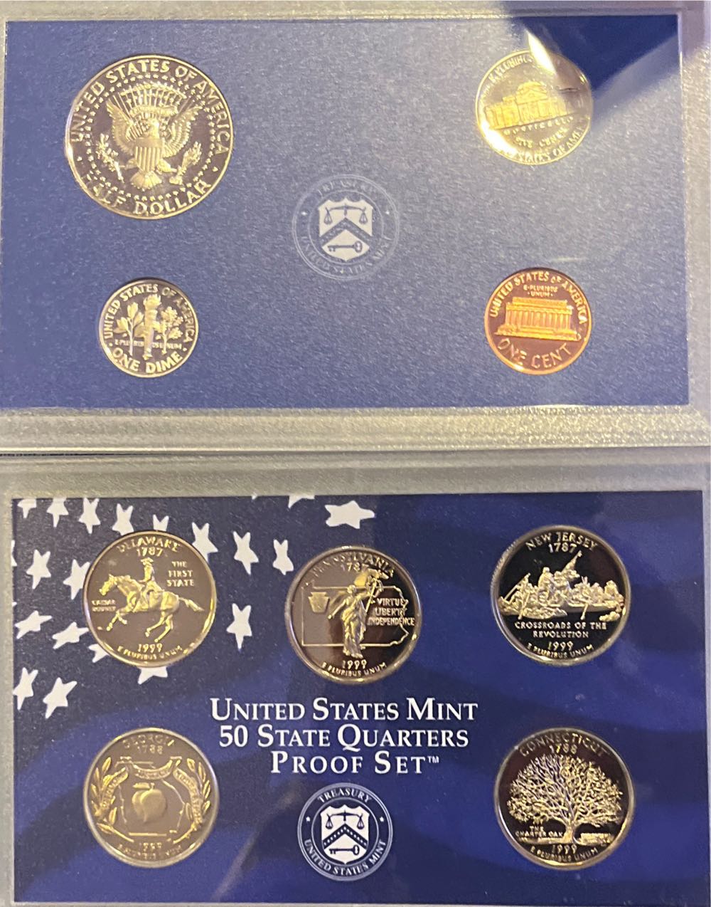 1999 United States Proof Set  coin collectible - Main Image 2