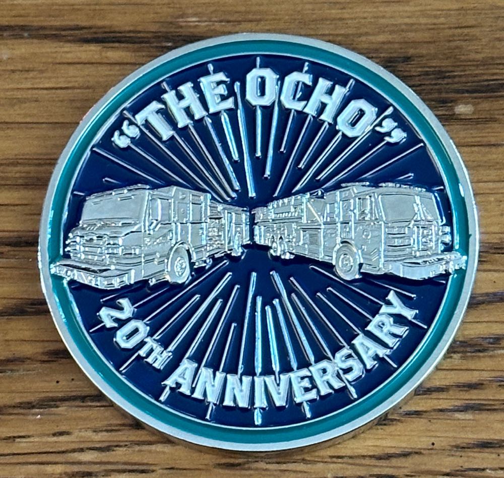 Seattle Station 8  coin collectible - Main Image 2