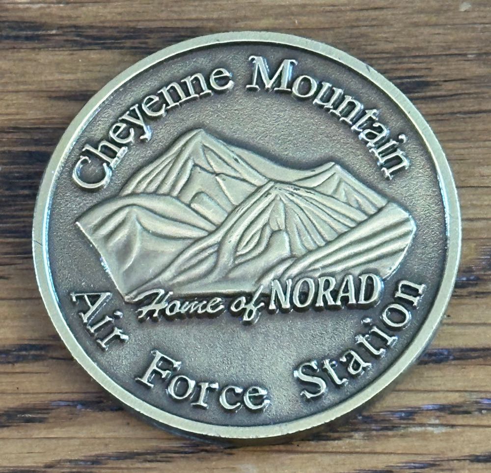 NORAD / Cheyenne Mountain  coin collectible - Main Image 2