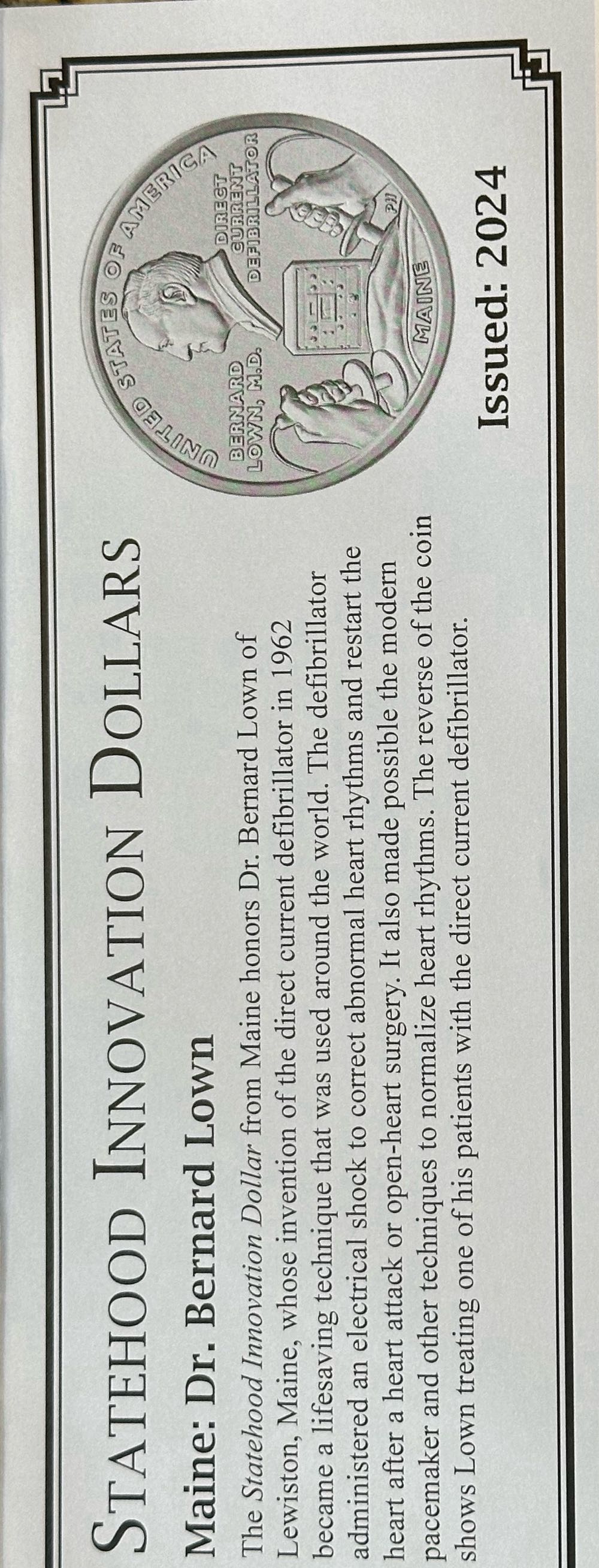 Dollar U.S. Innovation  coin collectible - Main Image 4