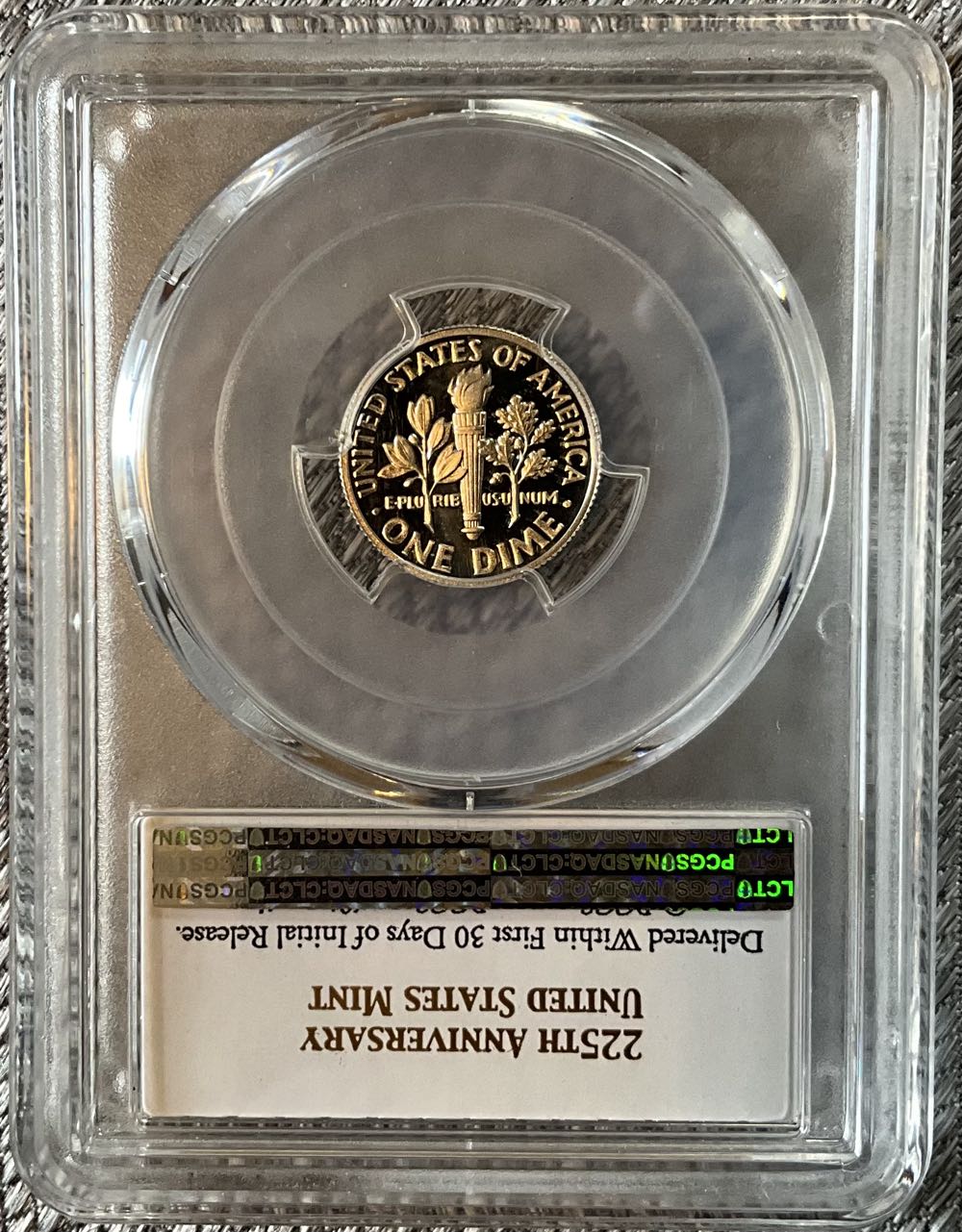 Roosevelt Dime  coin collectible - Main Image 2