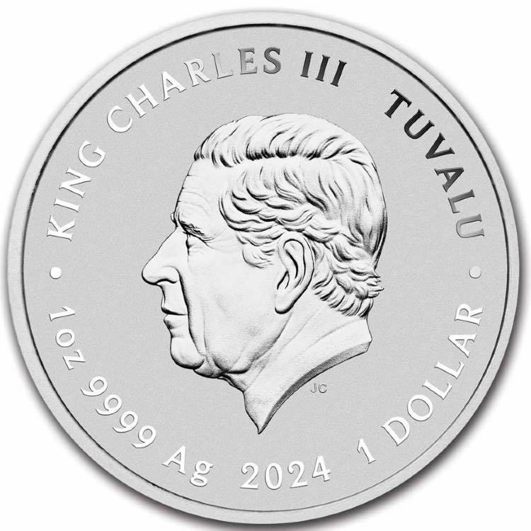 TEENAGE MUTANT NINJA TURTLES TMNT 40TH ANNIVERSARY 2024 1 OZ   coin collectible - Main Image 2