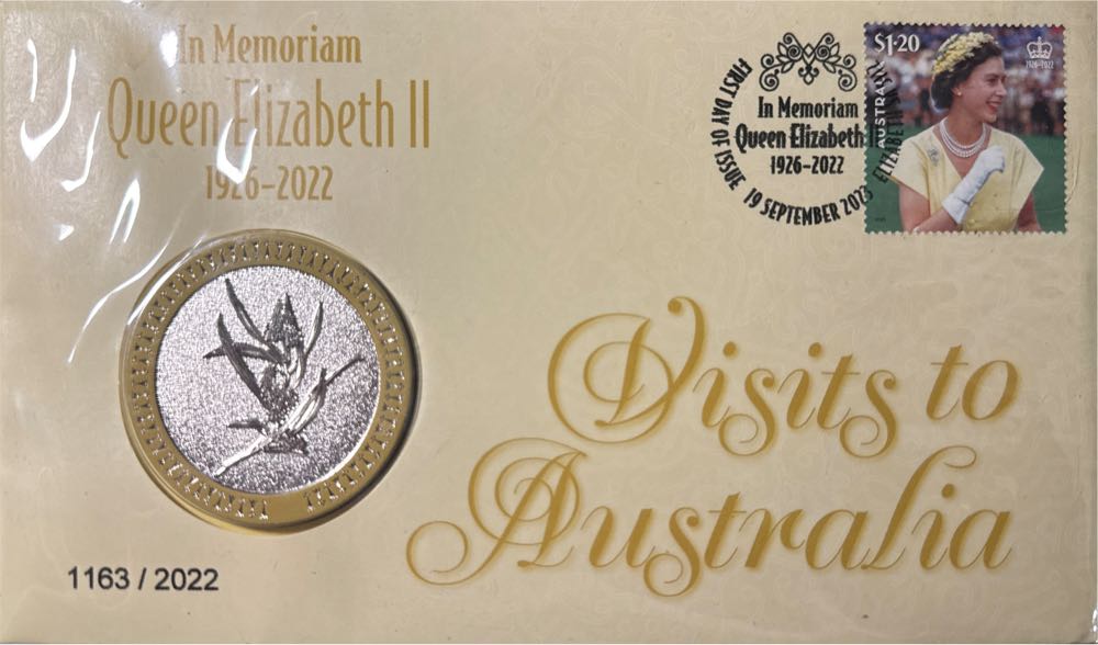 Queen Elizabeth II Visits To Australia Medallion  coin collectible [Barcode 9349766015035] - Main Image 2