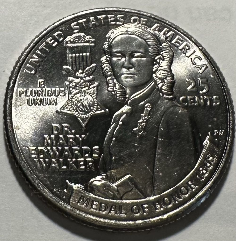 Quarter American Women- Dr. Mary Edwards Walker  coin collectible - Main Image 2