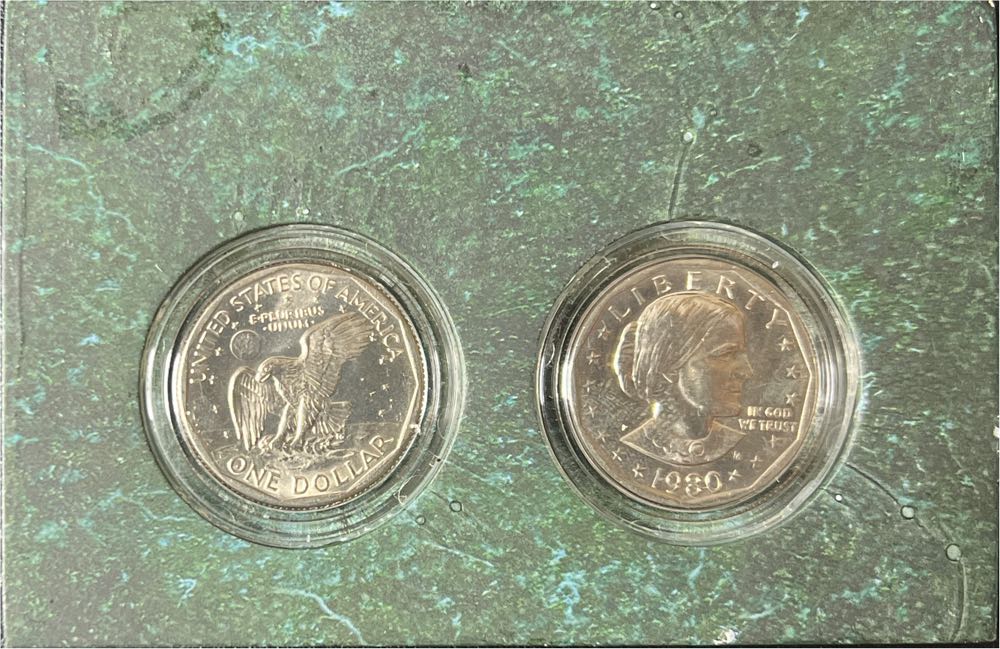 Susan B Anthony Dollar  coin collectible - Main Image 2