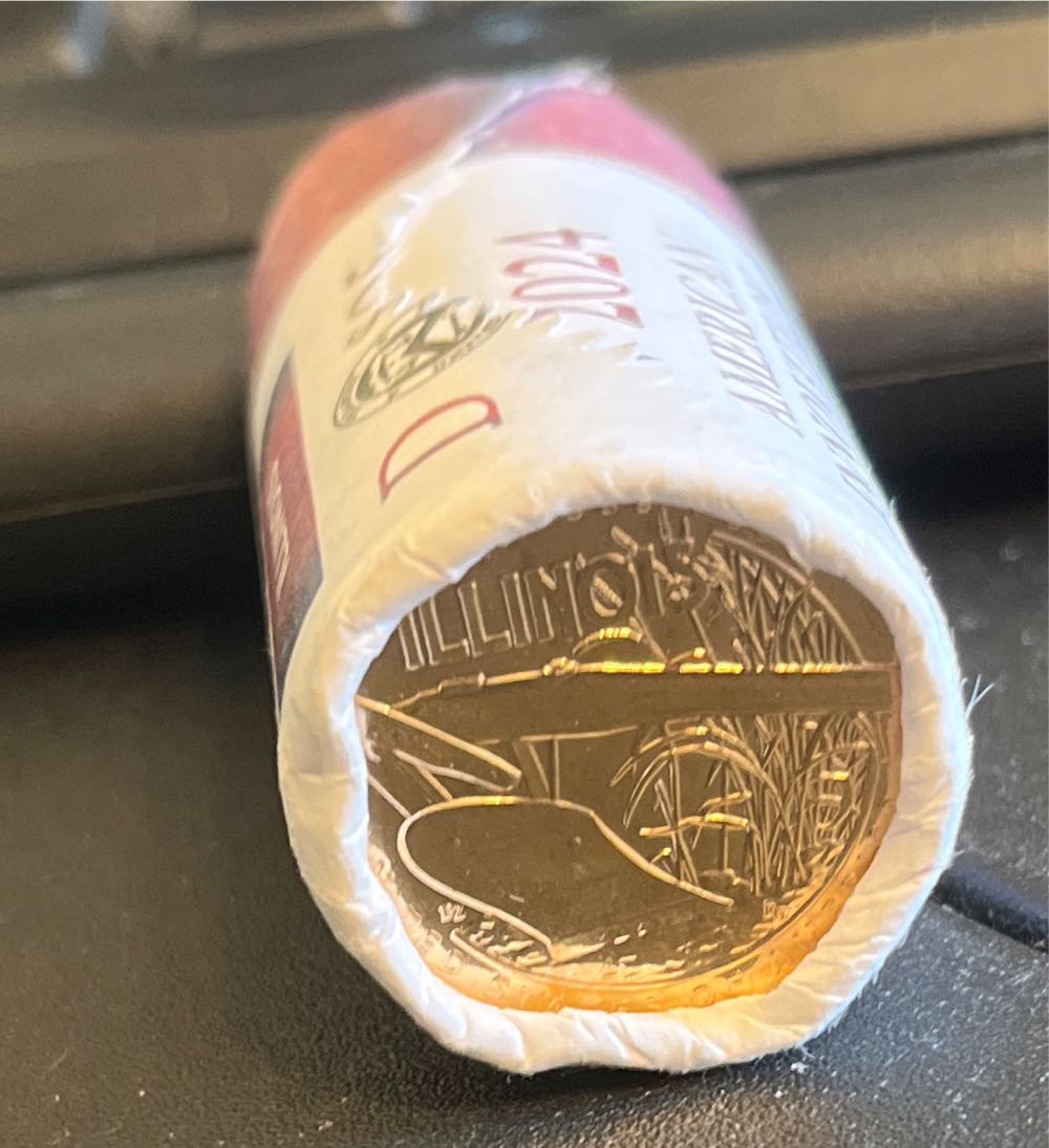 2024 American Innovation Coin Roll ILLINOIS (D)  coin collectible - Main Image 3