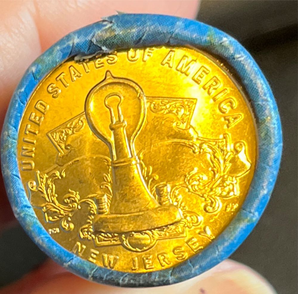 2019 P American Innovation New Jersey Roll  coin collectible - Main Image 2