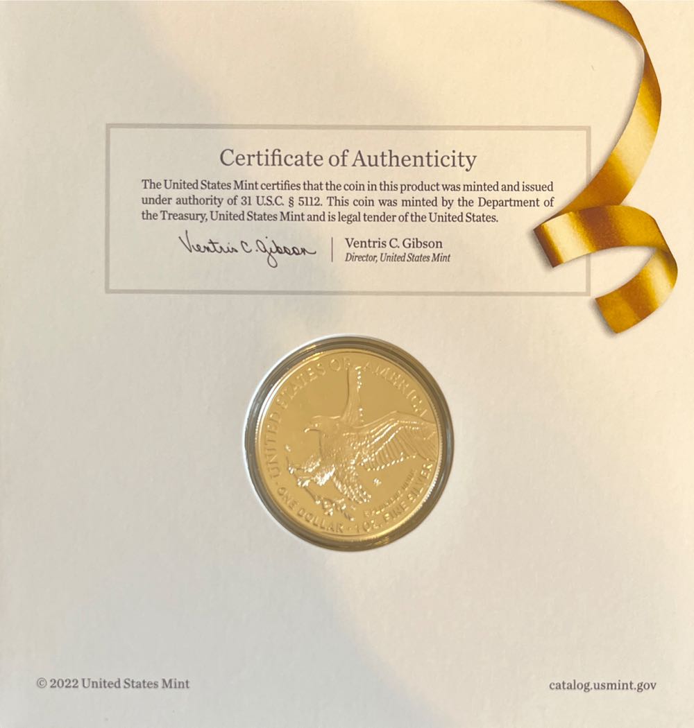 Congratulations Set American Eagle 2023-W Proof  coin collectible [Barcode 704786450119] - Main Image 3