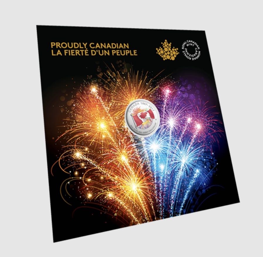 La fierté d’un peuple (1867-2017) - Pièce luminescente en argent pur  coin collectible - Main Image 4