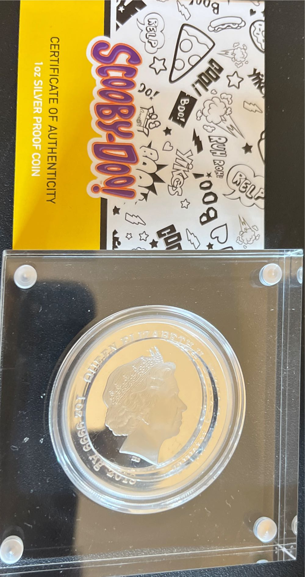 Tuvalu 1 Oz Silver Scooby Doo Proof  coin collectible [Barcode 9327025037240] - Main Image 4