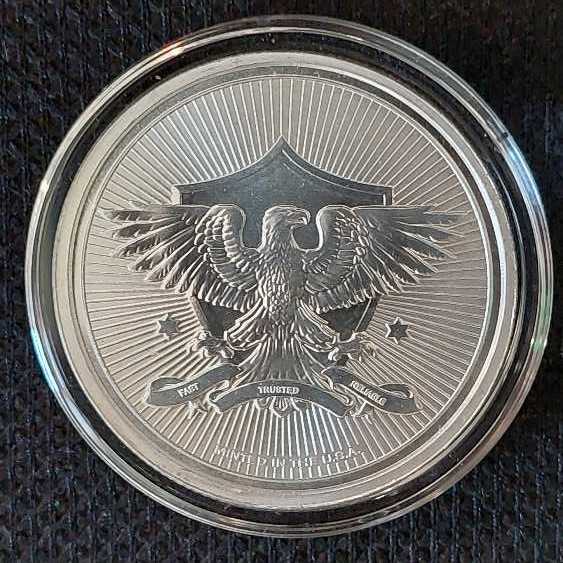 BGASC Silver Round  coin collectible - Main Image 2