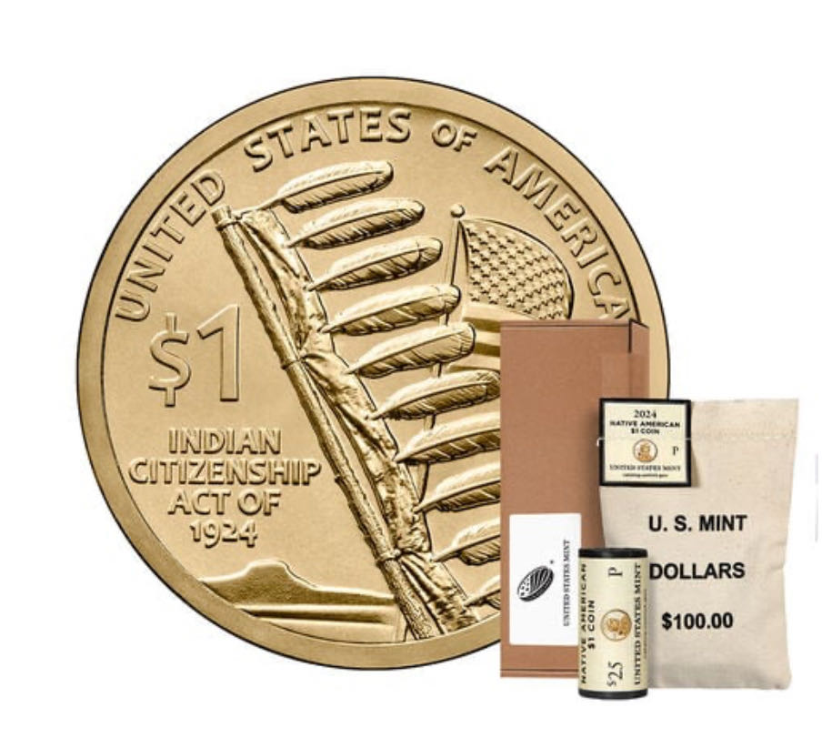 2024 Native American Coin Roll  coin collectible - Main Image 4