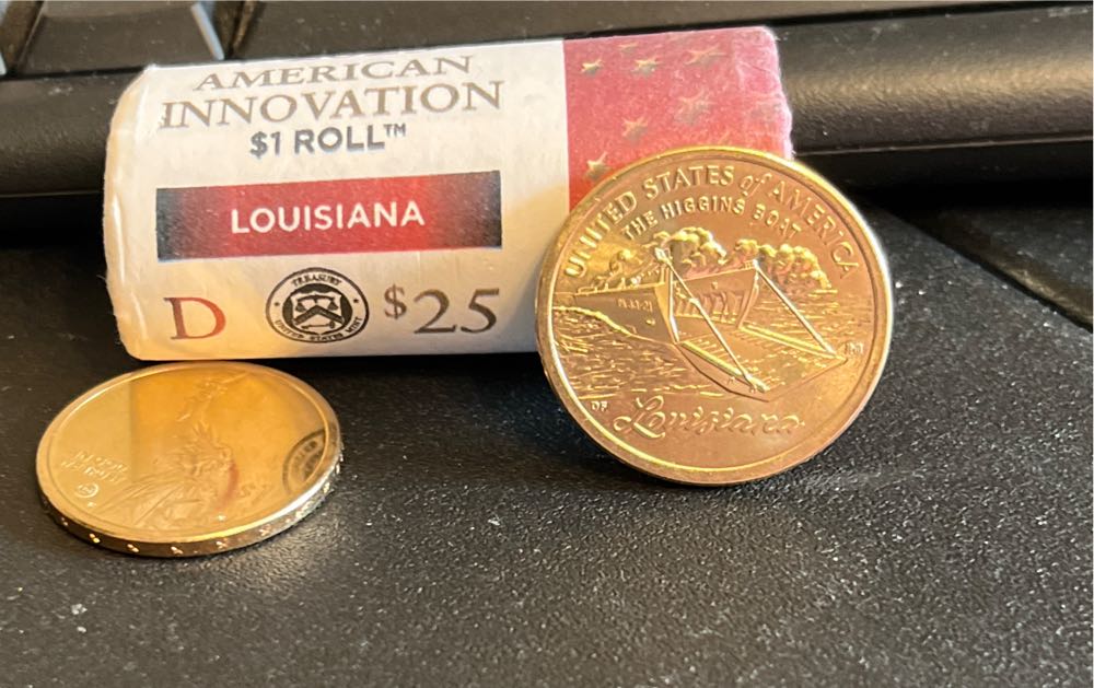 2023 American Innovation (D) Roll Louisiana  coin collectible - Main Image 2