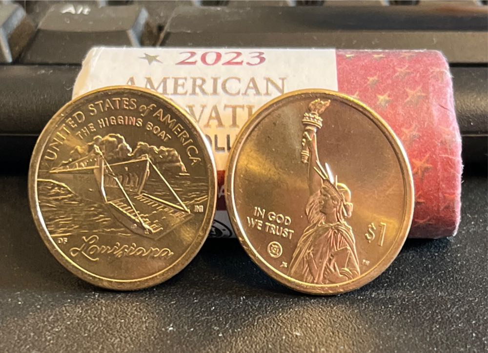 2023 American Innovation (D) Roll Louisiana  coin collectible - Main Image 3