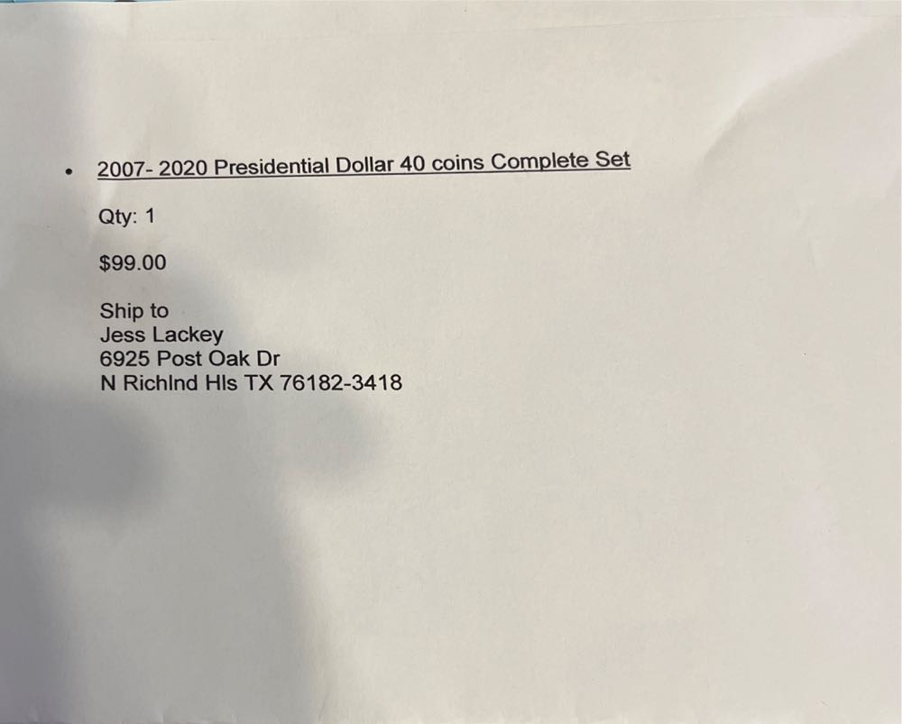 Presidential Dollars Book Starting 2007  coin collectible [Barcode 675346100396] - Main Image 4