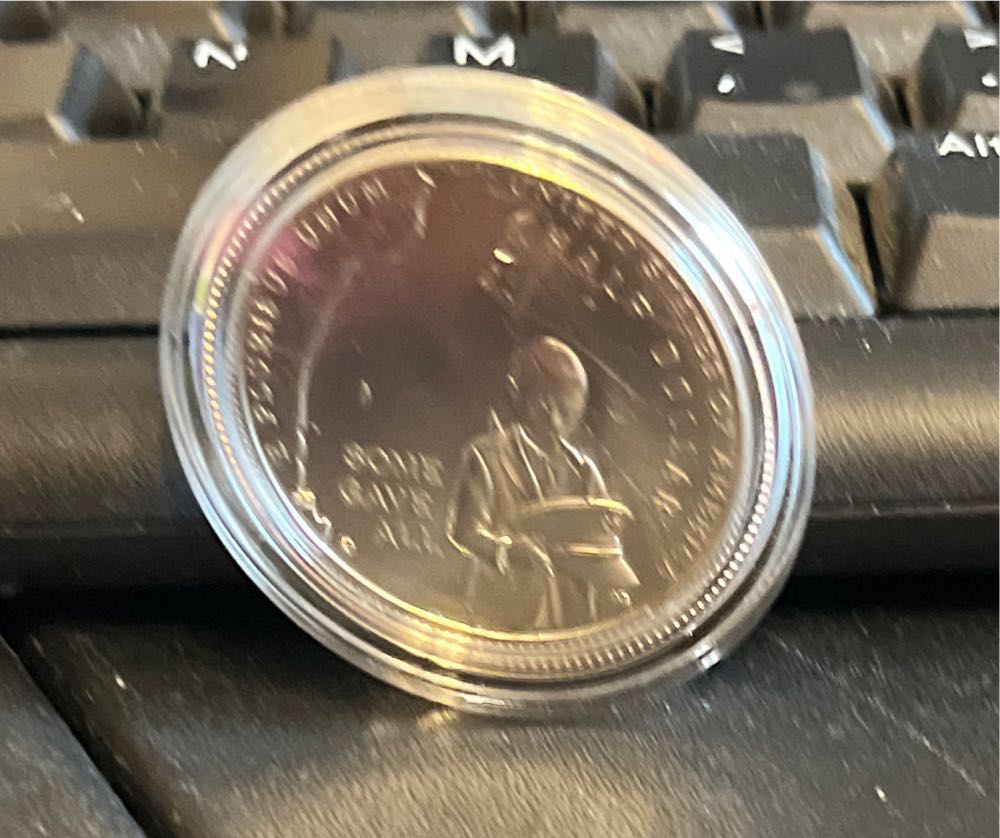 National Purple Heart Hall Of Honor, Commemorative Coin Program: Uncirculated half dollar  coin collectible [Barcode 704786340083] - Main Image 3