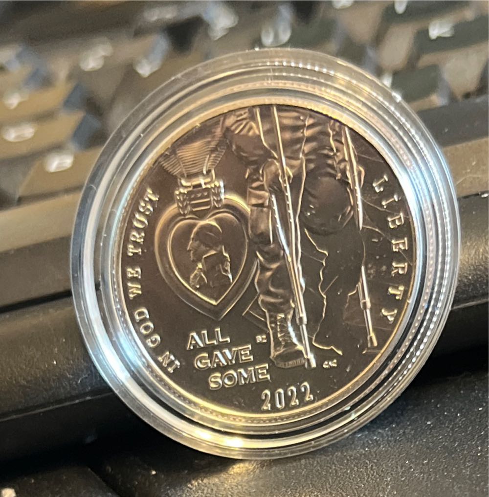 National Purple Heart Hall Of Honor, Commemorative Coin Program: Uncirculated half dollar  coin collectible [Barcode 704786340083] - Main Image 4
