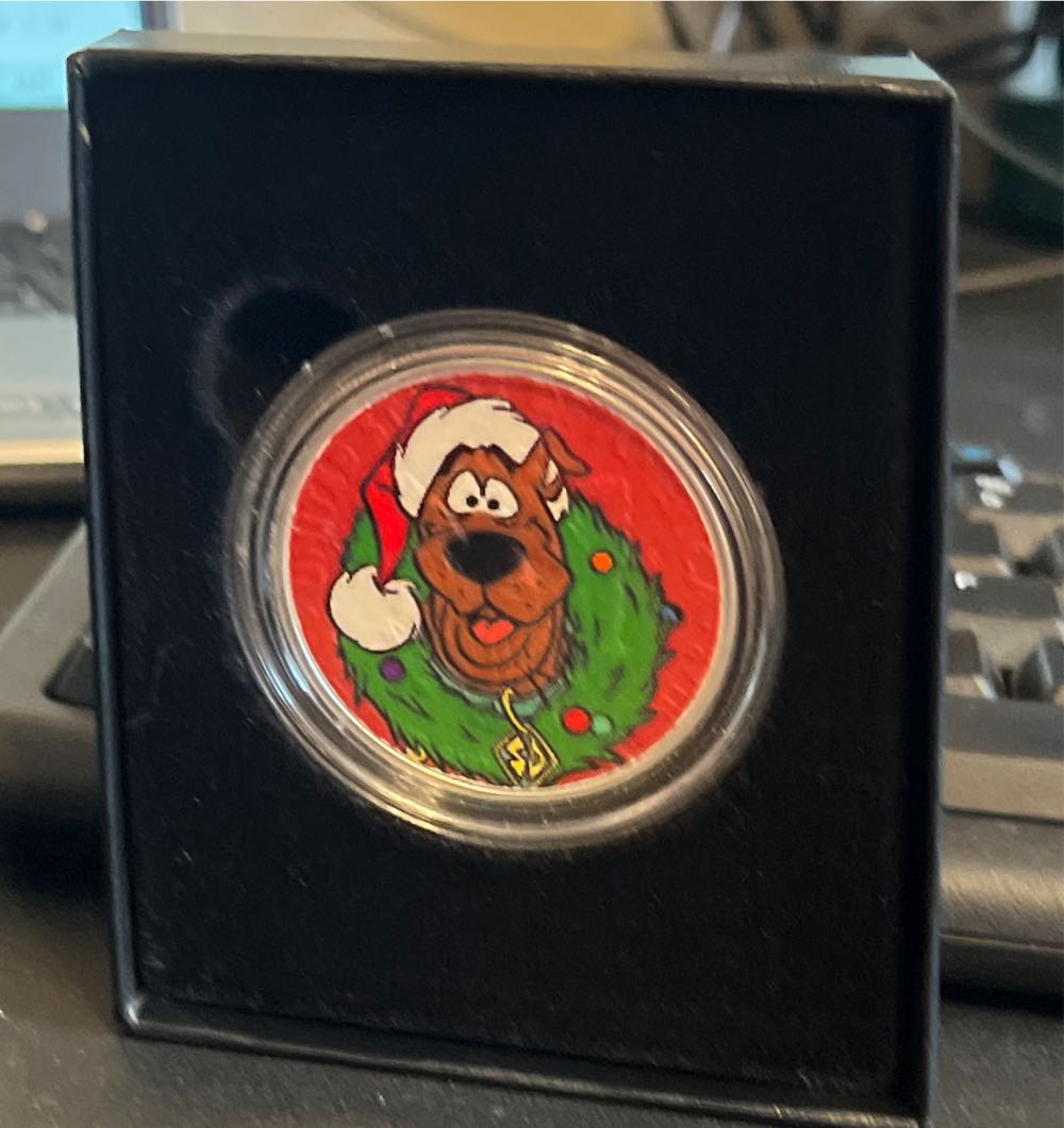 Scooby Doo Christmas Coin  coin collectible - Main Image 3