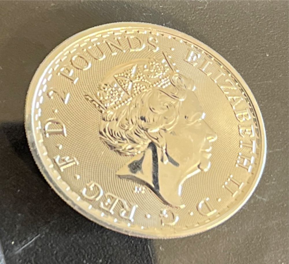 2022 Britannia Silver Coin  coin collectible - Main Image 2
