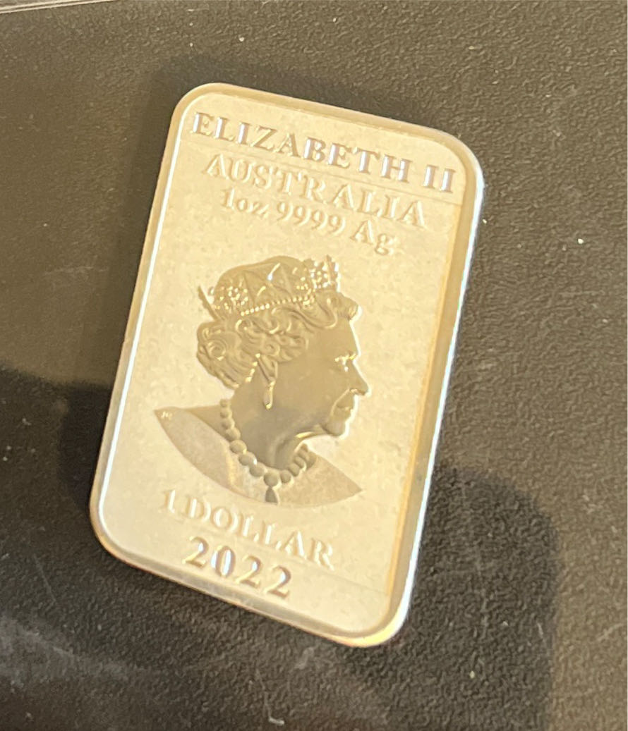 Dragon Silver Bar 2022  coin collectible - Main Image 2