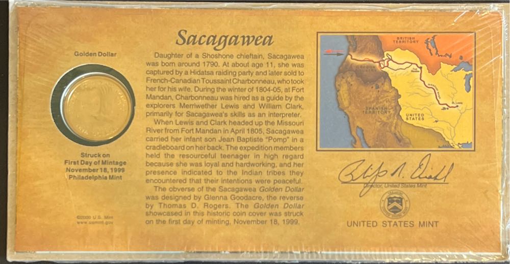 Sacagawea Dollar 2000 D