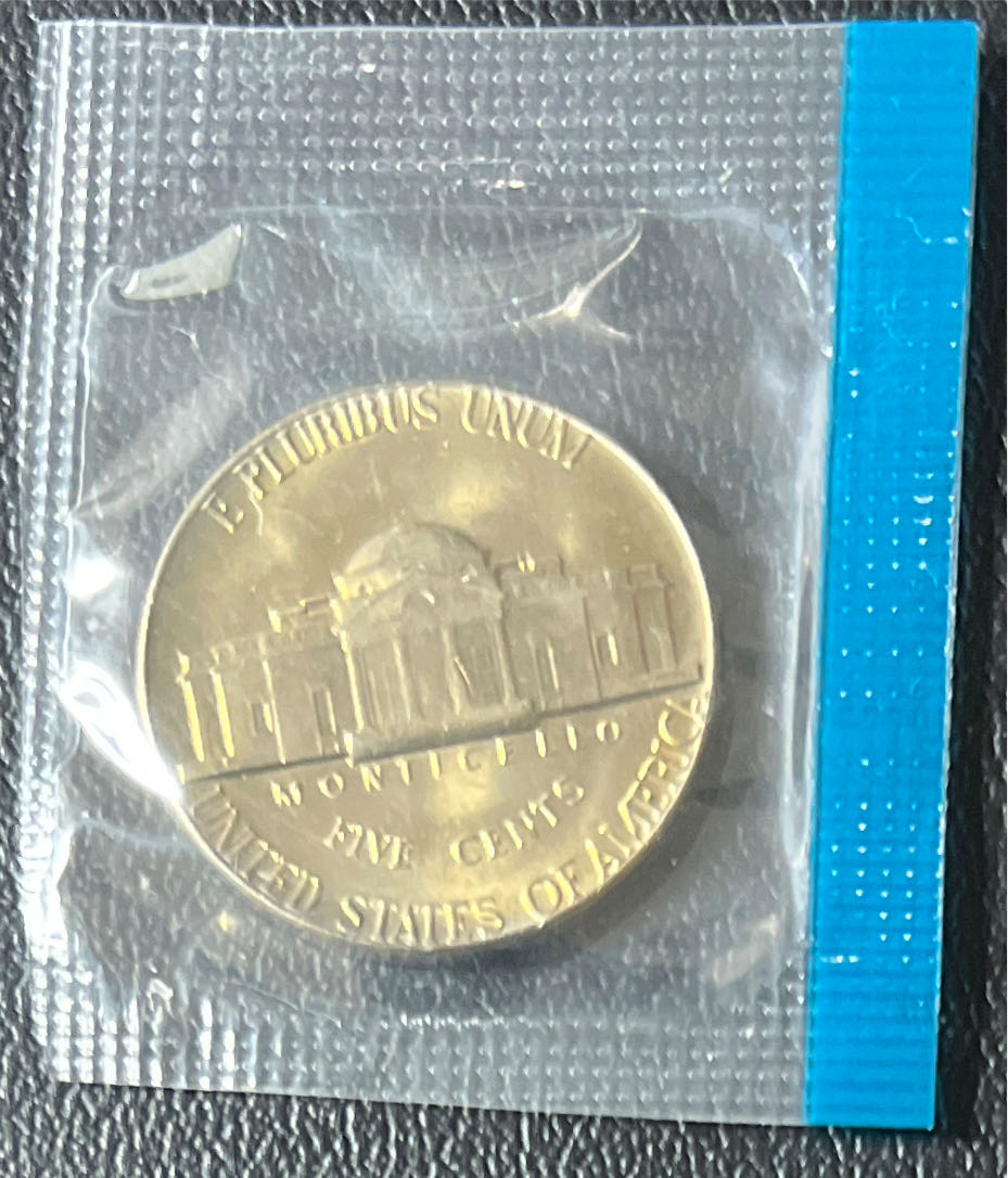 Nickel 1976 Jefferson  coin collectible - Main Image 2